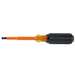 1/4" Cabinet Tip Insulated Screwdriver, 4" Long